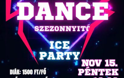 Nyit  a jégpálya! Pénteken Szezonnyitó Ice Party!