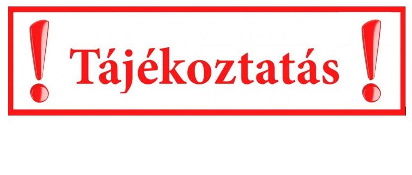 Tájékoztatás